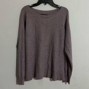 American Eagle purple crew neck